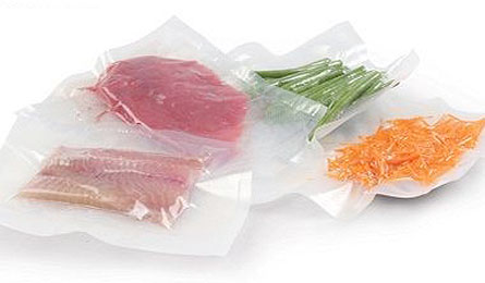 Bolsa de plástico de envasado al vacío de alimentos para el jamón